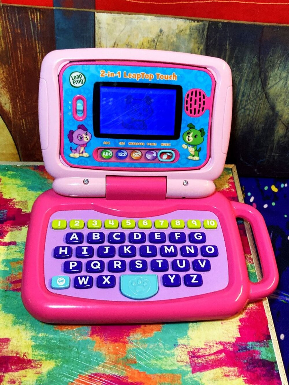 LEAP FROG 2 IN 1 LEAP TOP TOUCH